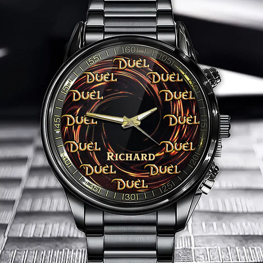 Time to Duel Masterpiece – Personalized Watch with Your Name