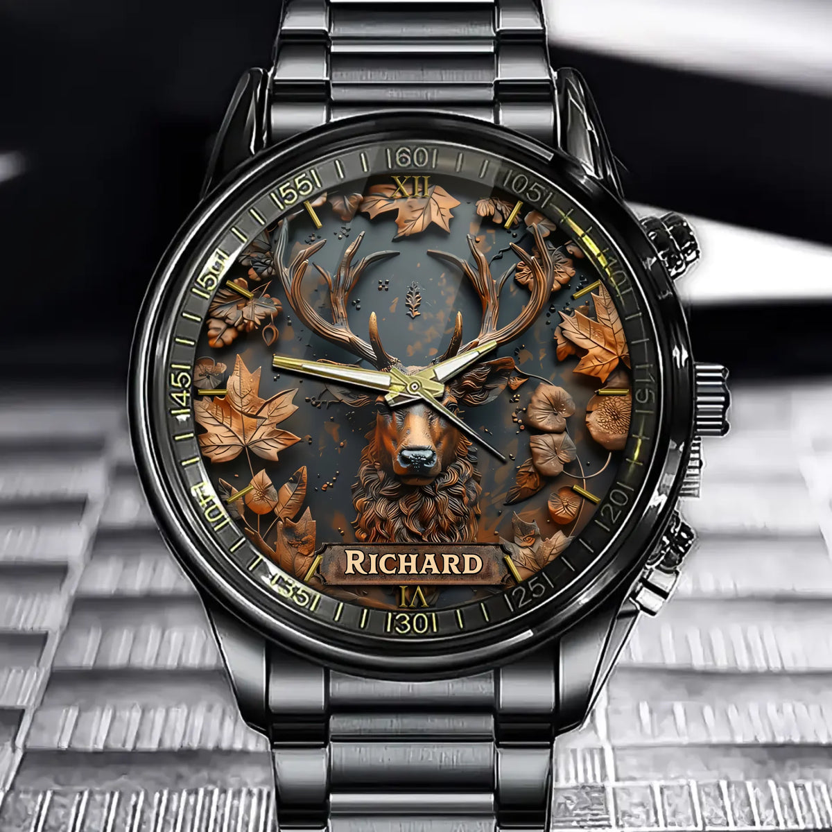 Love Hunting Life Watch – Personalized Stunning Deer Hunting Watch