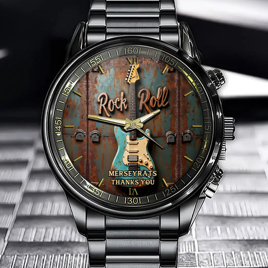 Rock & Roll Vibes - Personalized Guitar Watch