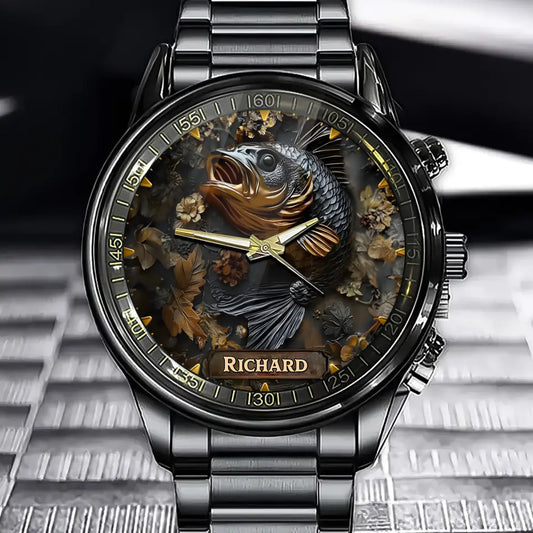 Love Hunting Life Watch – Personalized Fishing & Deer Watch