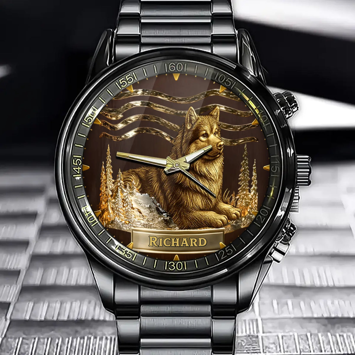 Personalized Dog Breed Watch – Perfect Gift for Pet Lovers