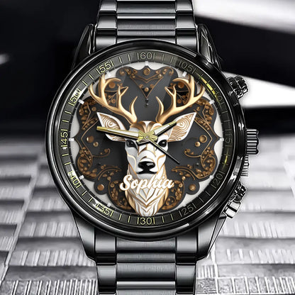 Personalized Christmas Scene - Designs for a One-of-a-Kind Watch