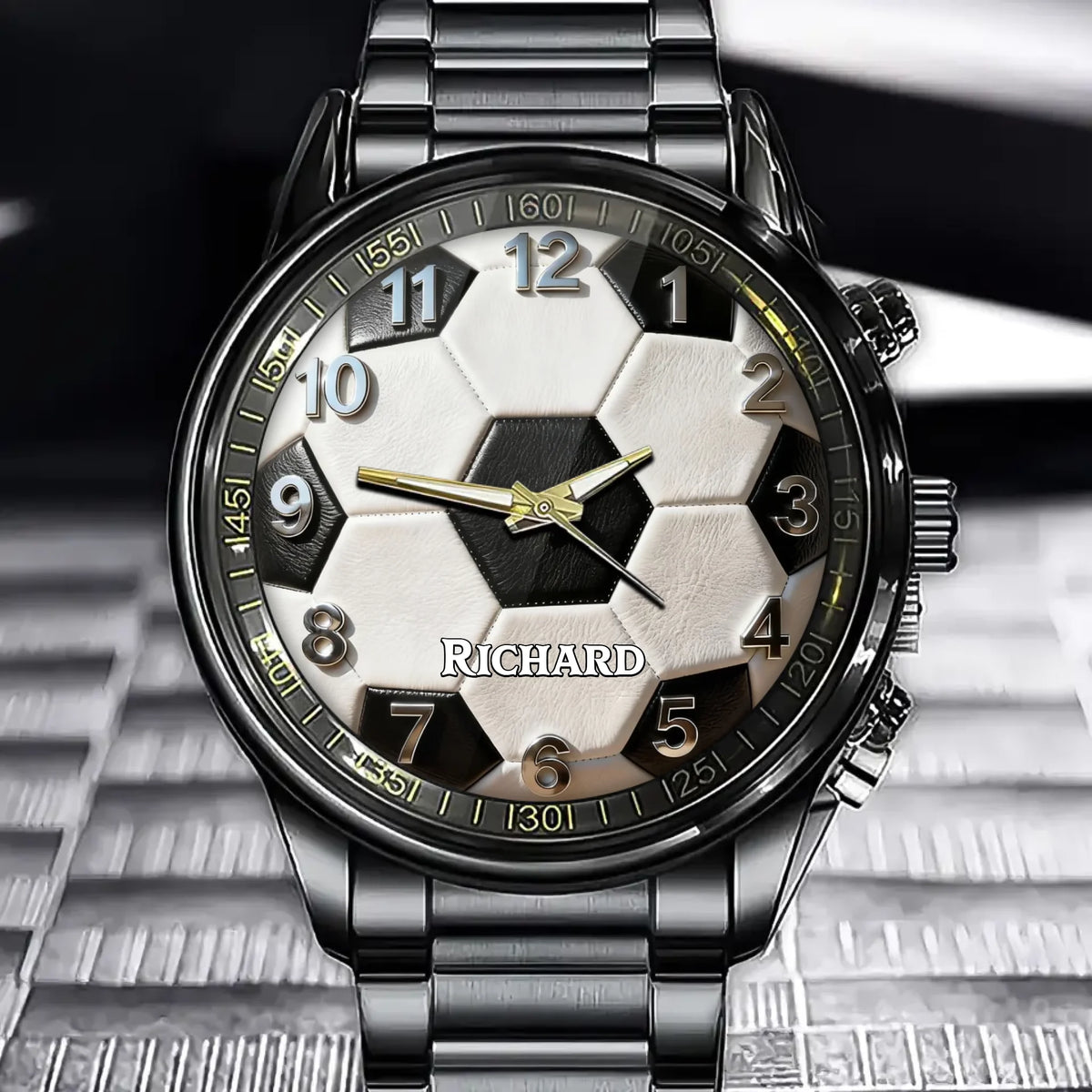 Personalized Name Soccer Watch - Perfect for Sports Enthusiasts