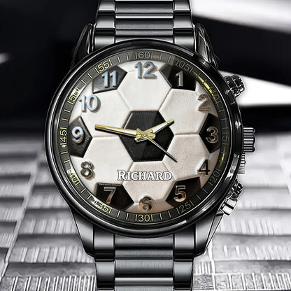 Personalized Name Soccer Watch - Perfect for Sports Enthusiasts