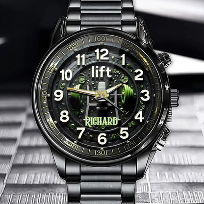 Personalized Fitness Dumbbell Watch – Perfect For Fitness Enthusiasts, Making Your Workouts More Enjoyable