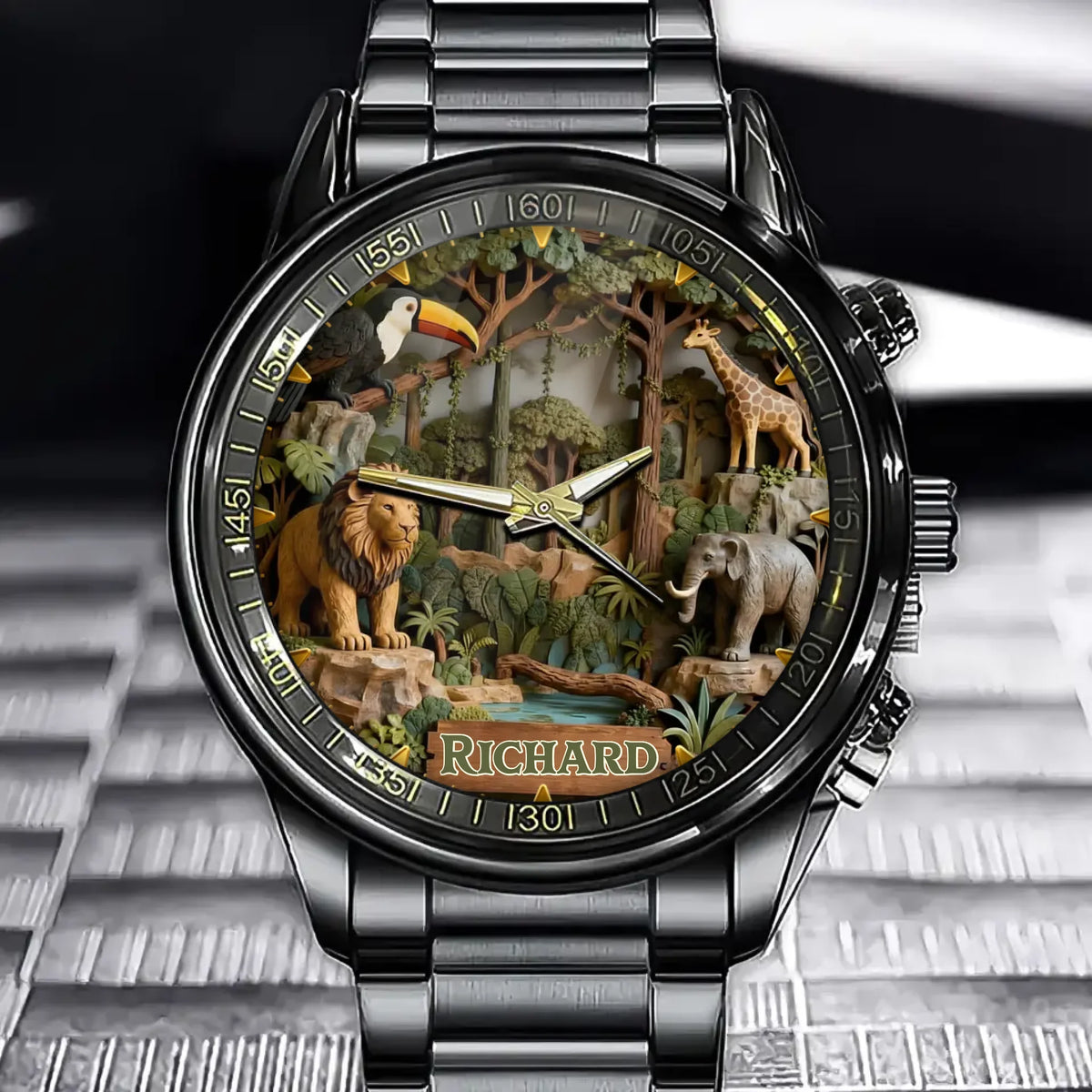 Personalized Wildlife Watch - Perfect For Wildlife Enthusiasts
