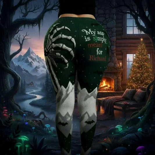 Skeleton Hand Leggings - Personalized Gifts For Her