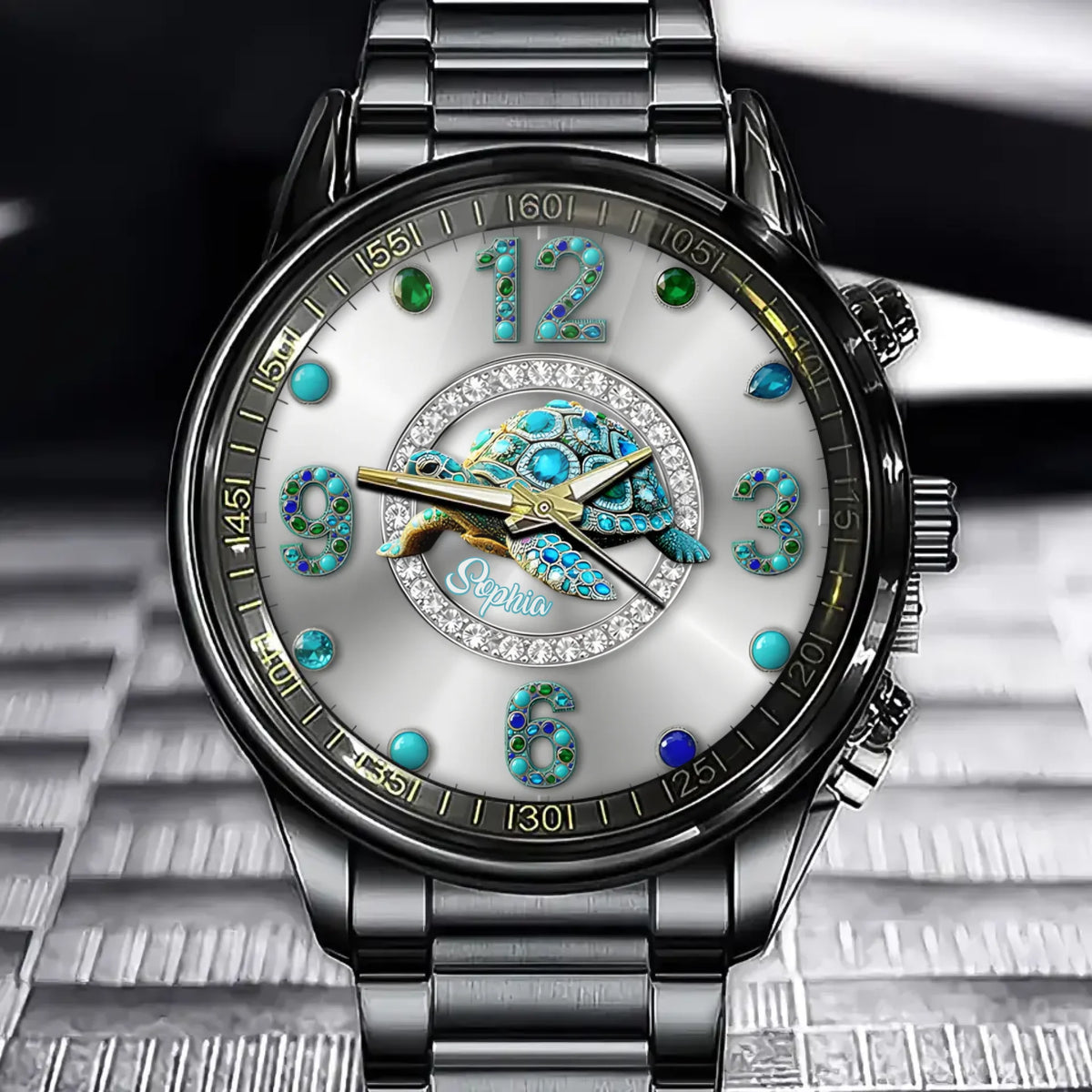 Love Turtle - Personalized Turtle Women Hand Watch