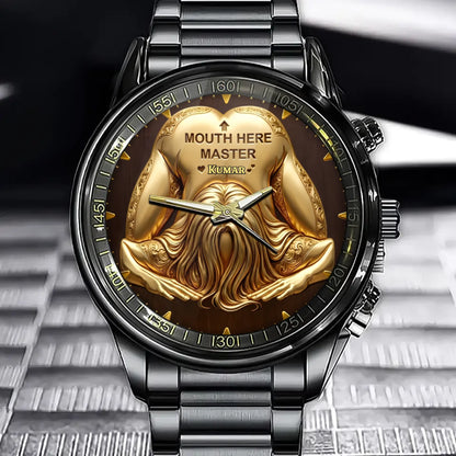 Personalized Owner's Watch - A Special Gift For Men, Husbands, And Boyfriends