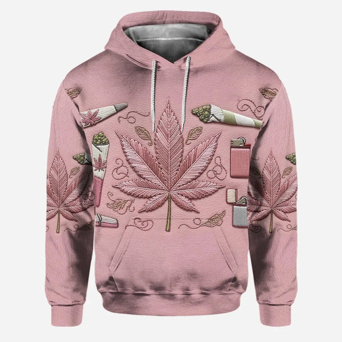 Stoner Chic - Personalized Weed Hoodie and Leggings (1)