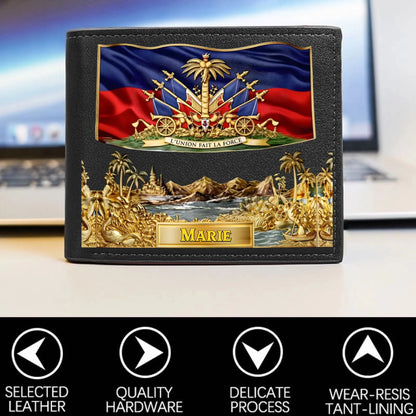 Personalized Veteran World Tour Wallet Perfect Gift_yythkg