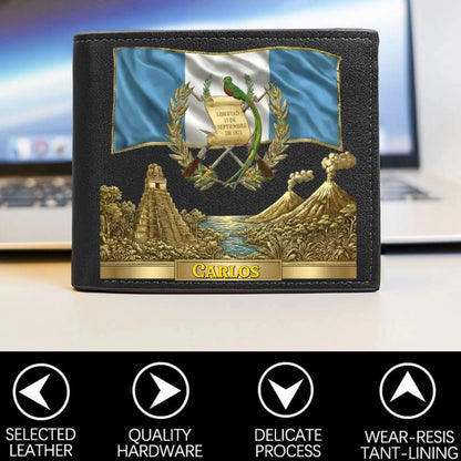 Personalized Veteran World Tour Wallet Perfect Gift_yythkg
