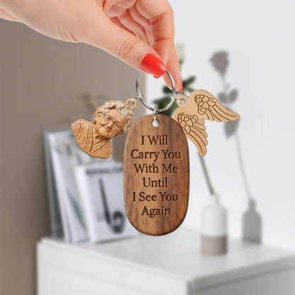 I_ll Carry You - Personalized Memorial Keychain Wit (2)