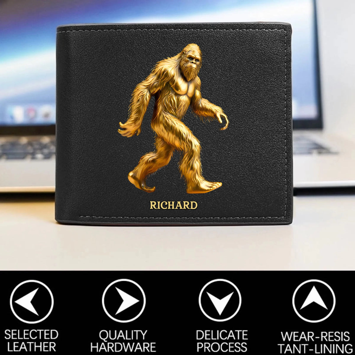 Personalized Veteran World Tour Wallet Perfect Gift_yythkg