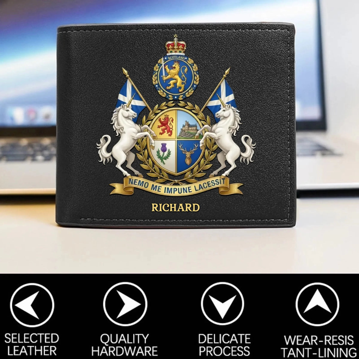 Personalized Veteran World Tour Wallet Perfect Gift_yythkg
